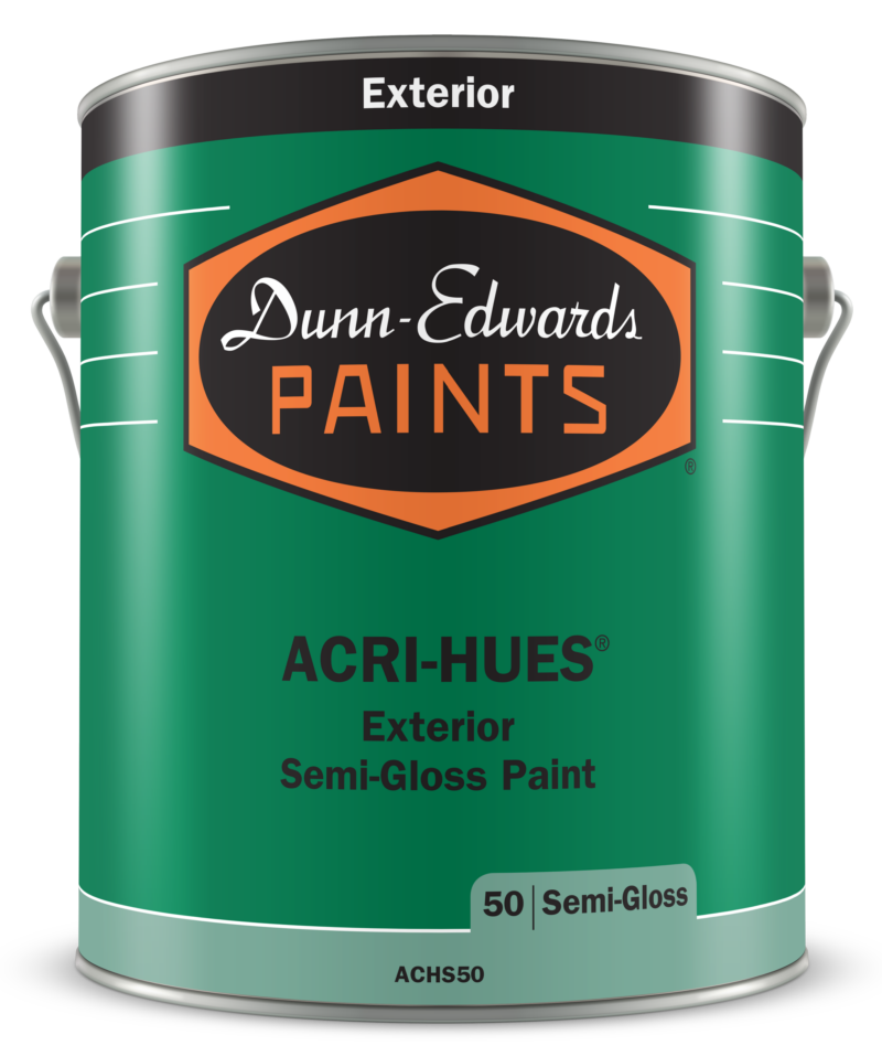 ACRI-HUES Exterior Semi-Gloss Paint Can