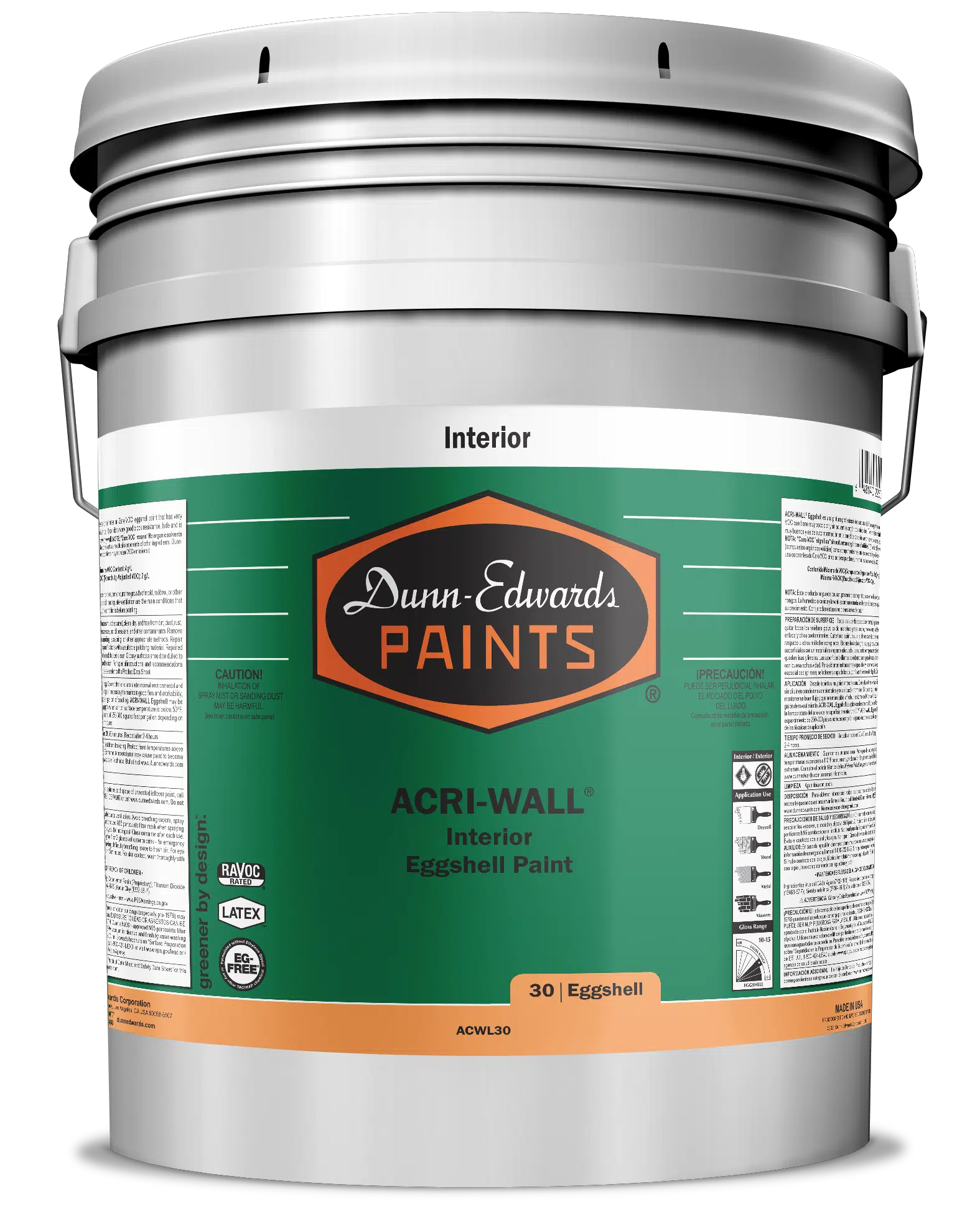 ACRI-WALL Interior Eggshell Paint Can