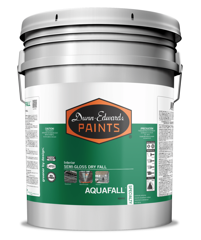 AQUAFALL Interior Semi-Gloss Dry Fall Paint Can