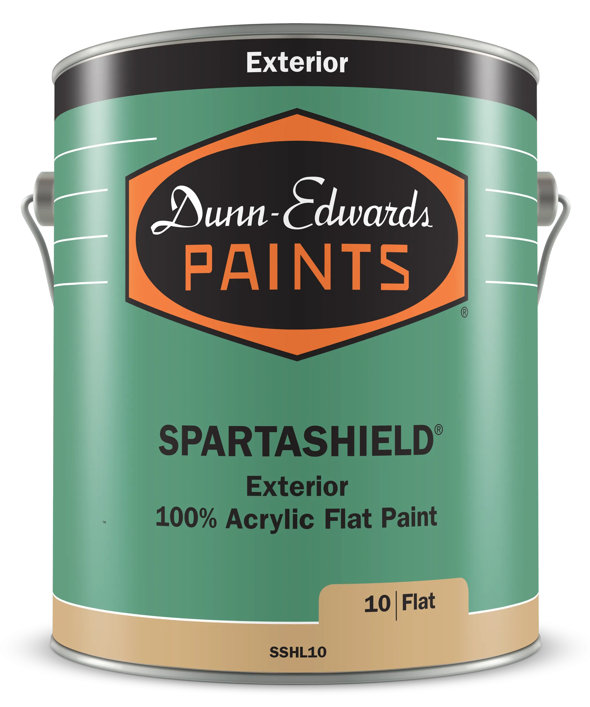 SPARTASHIELD Exterior 100% Acrylic Flat Paint Can