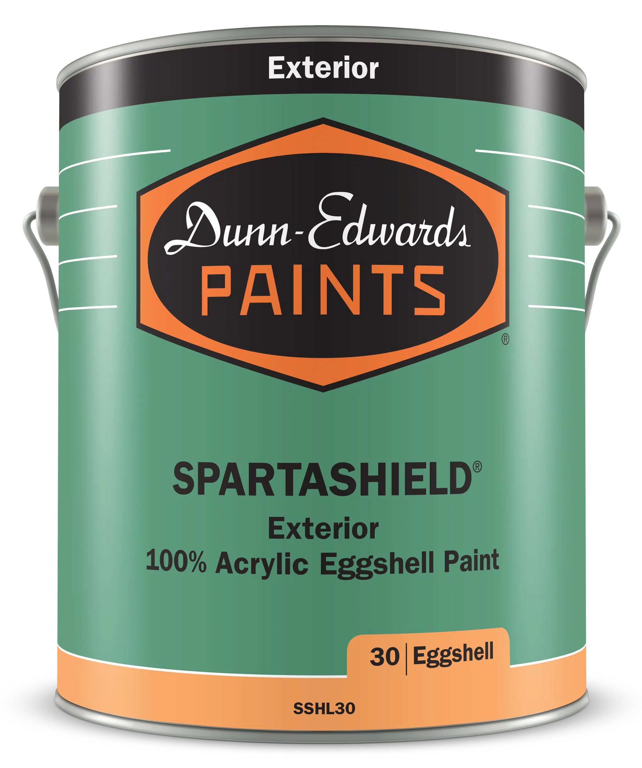 SPARTASHIELD Exterior 100% Acrylic Eggshell Paint Can