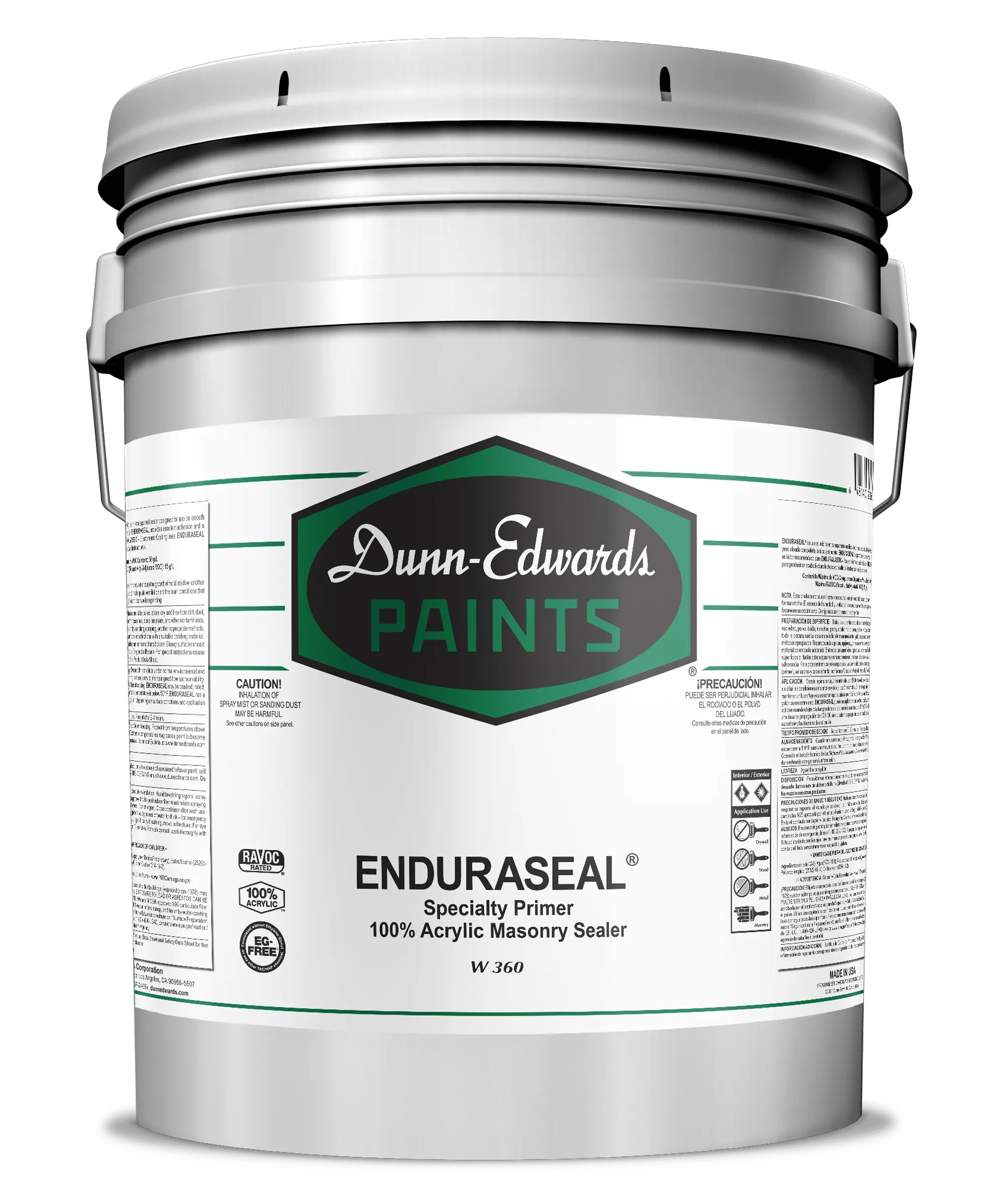 ENDURASEAL Exterior Specialty Primer 100% Acrylic Masonry Sealer Can