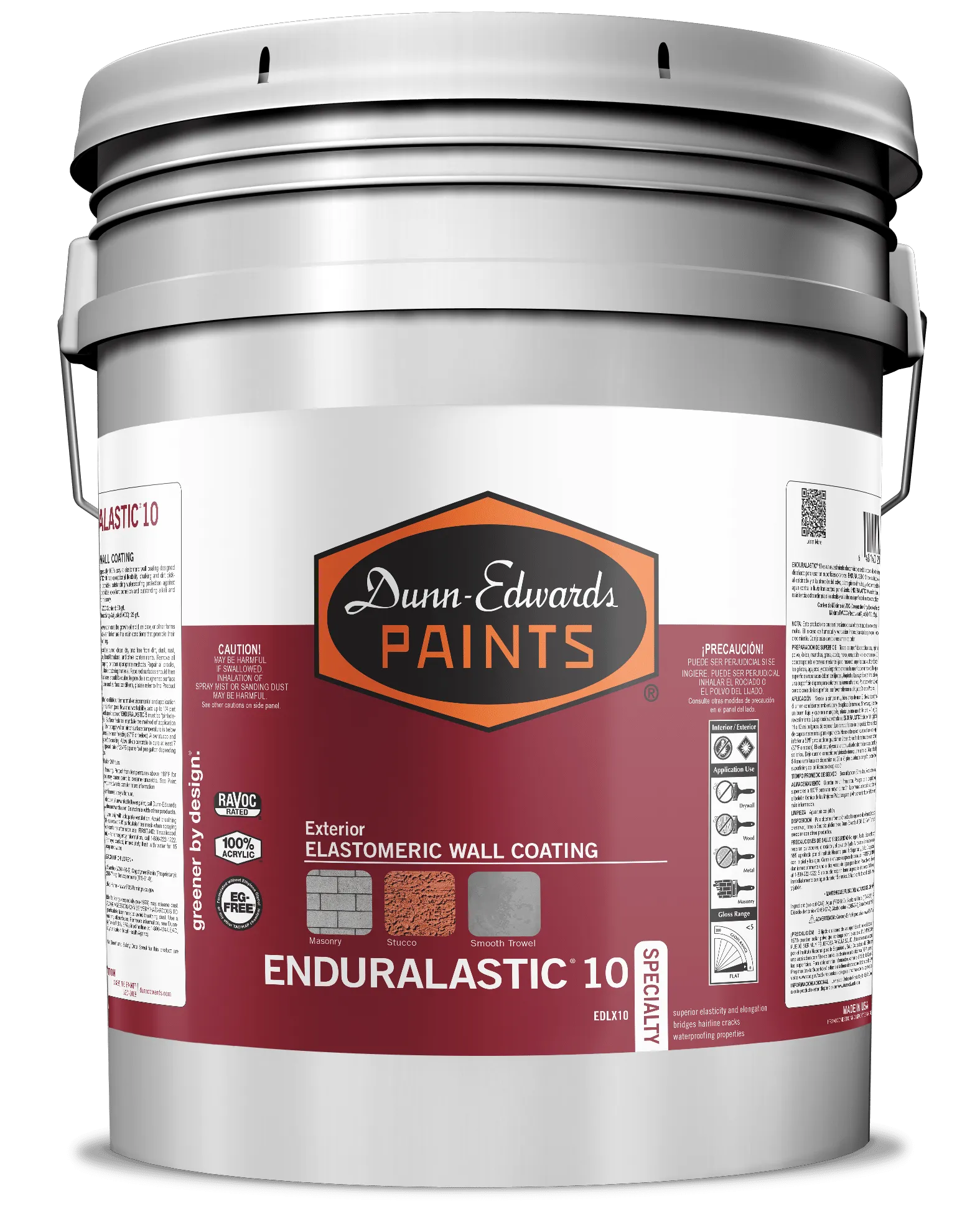 ENDURALASTIC 5 Exterior Elastomeric Wall Coating Can