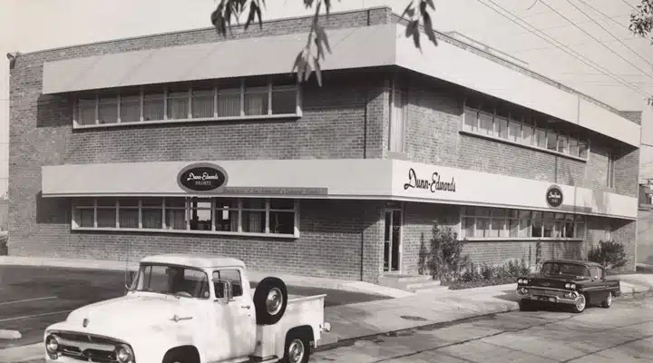 A car parked in front of a building