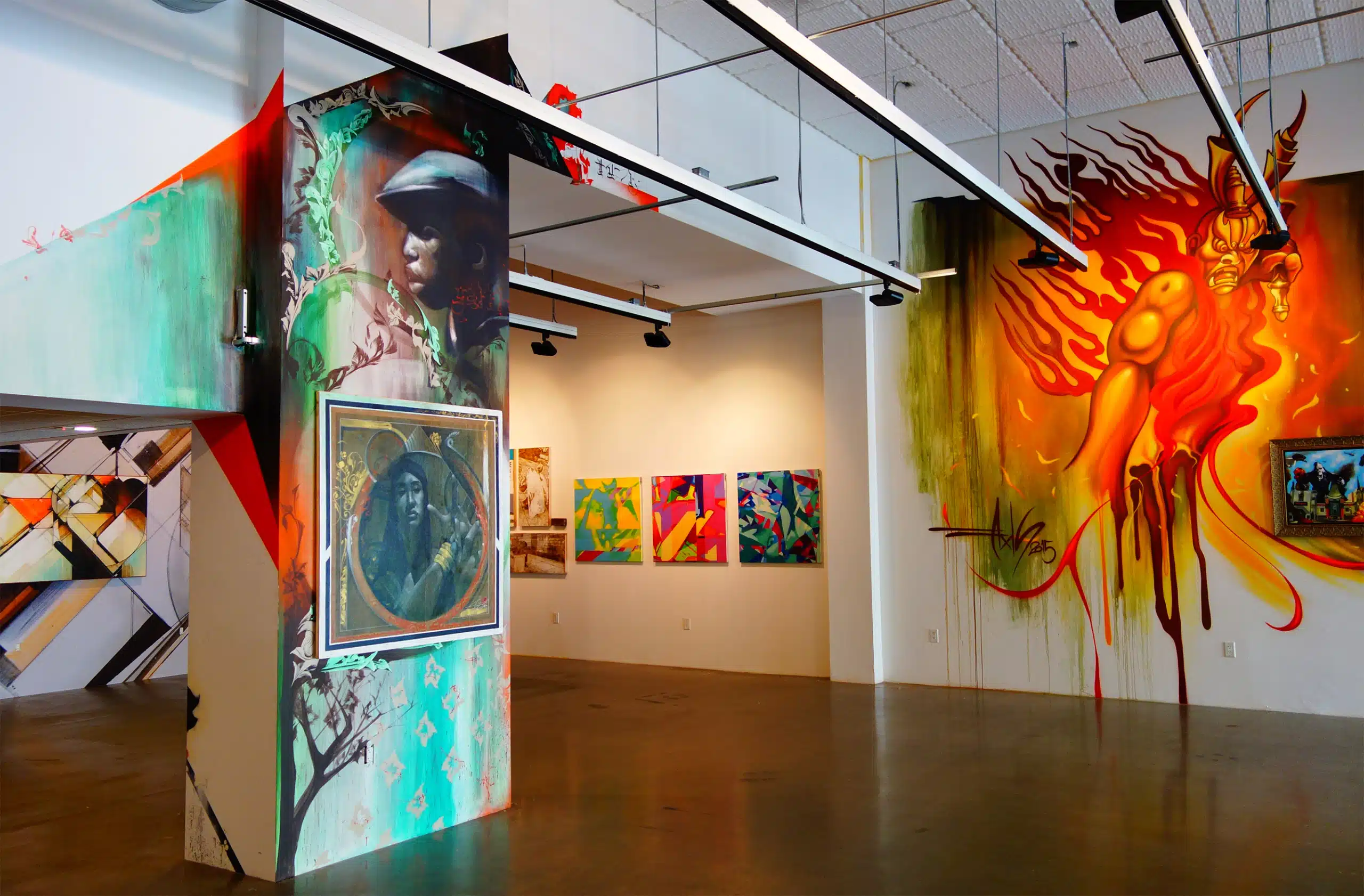 Inspiration colors from Graffiti Exhibit