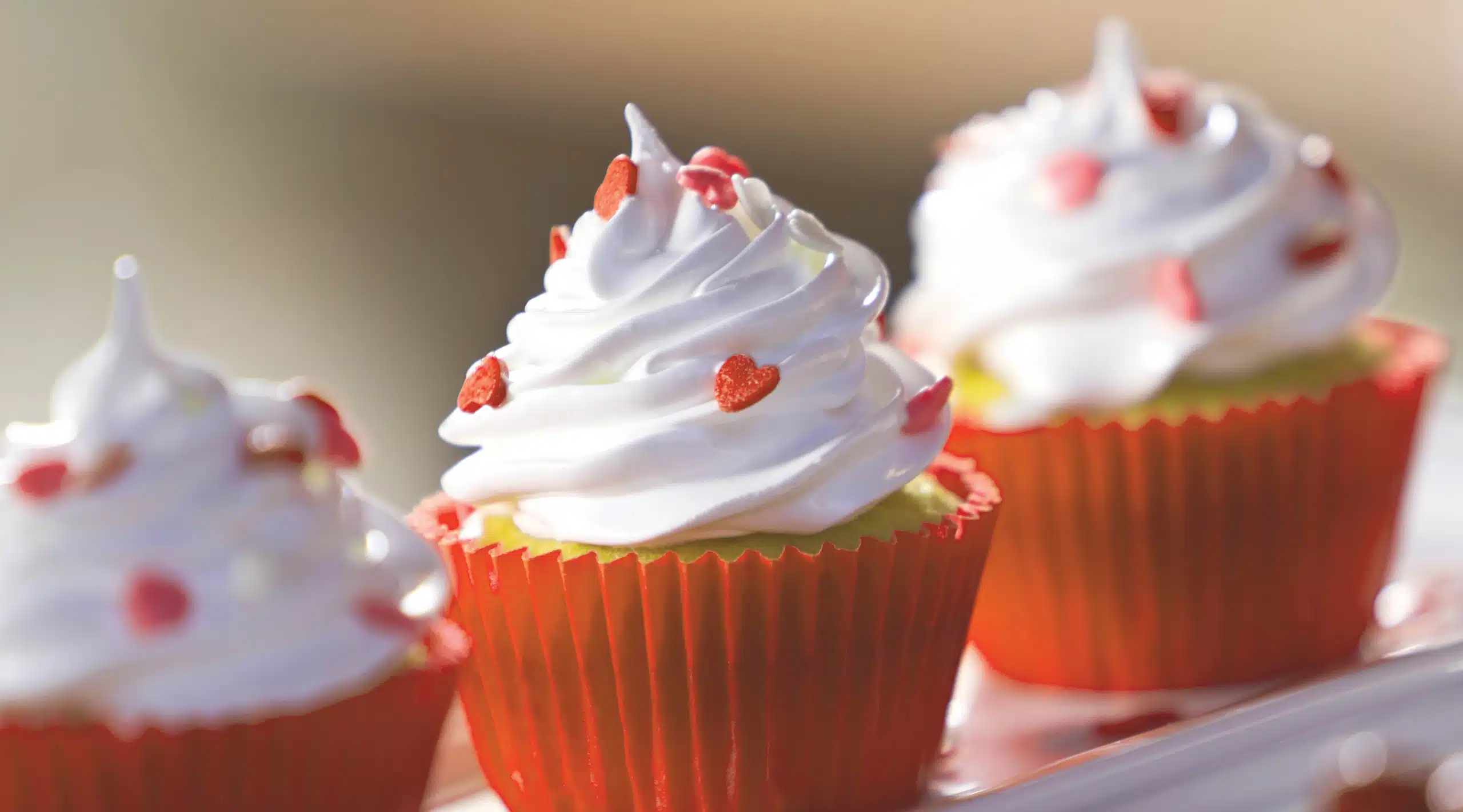 A close up of a cake