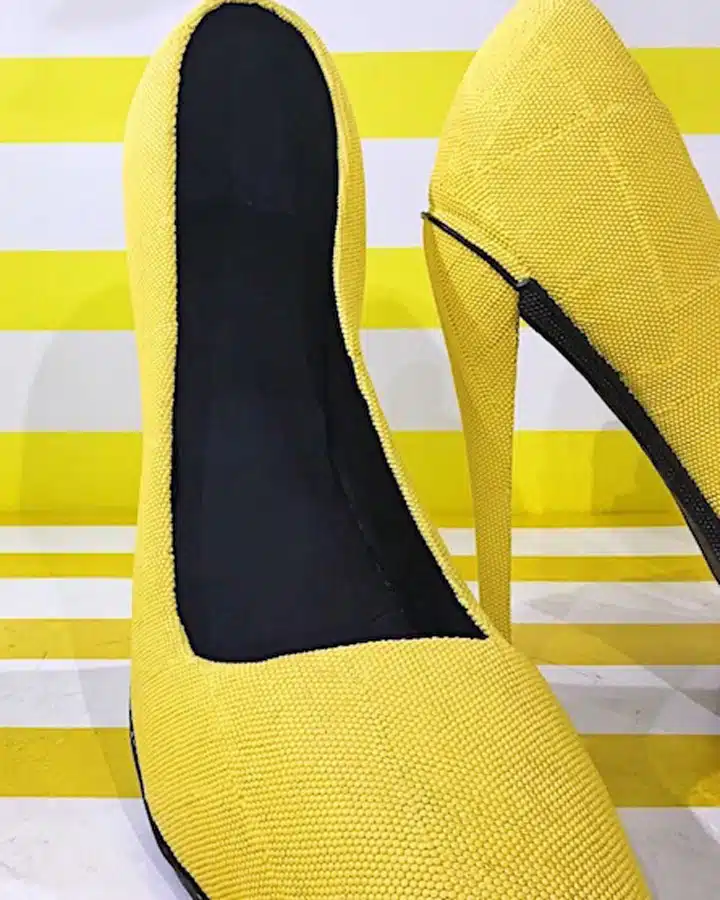 Yellow High Heels