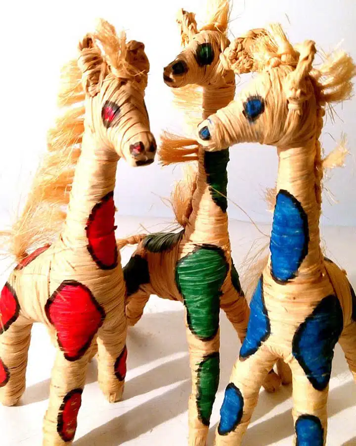 A group of stuffed animals