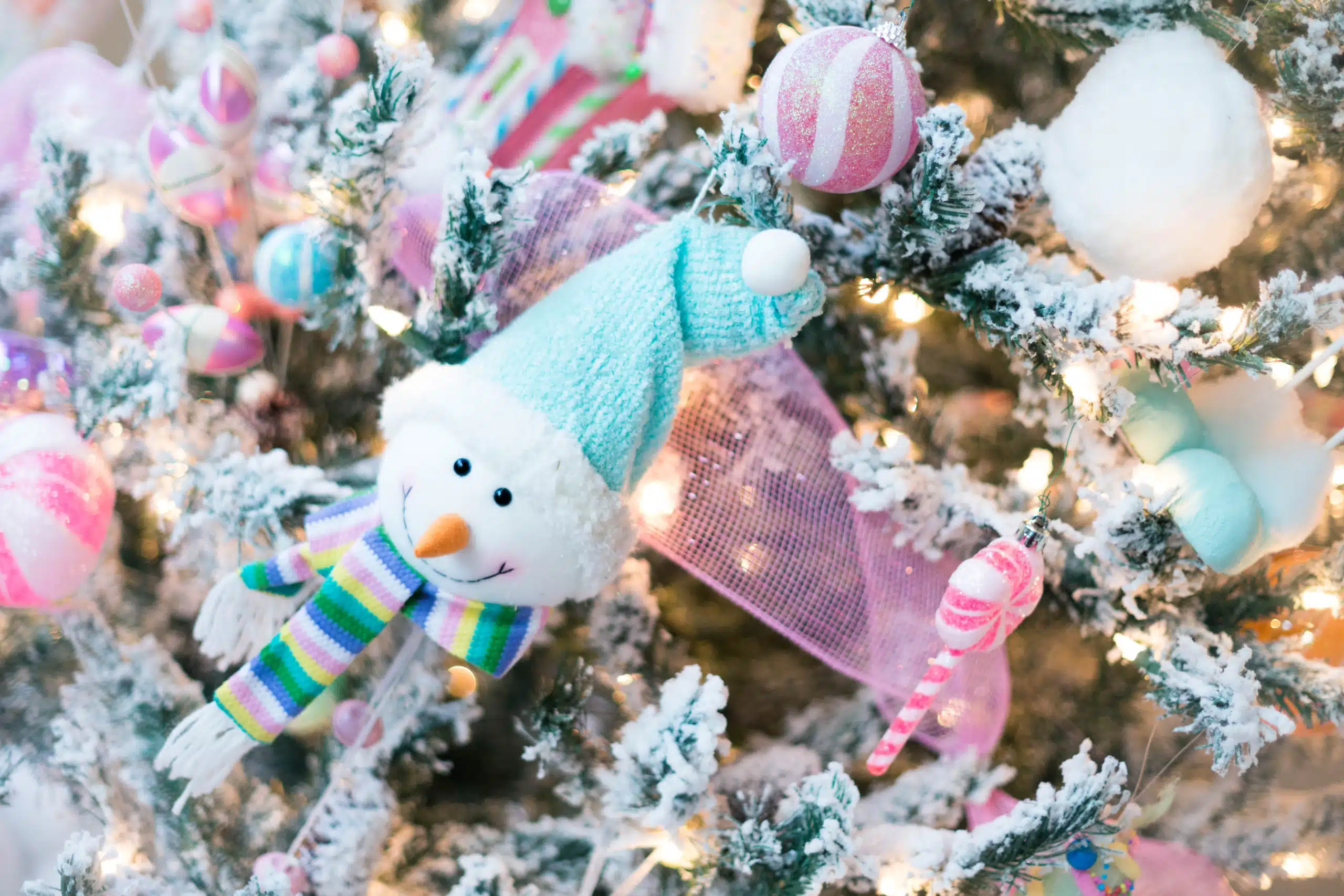 A pile of stuffed animals