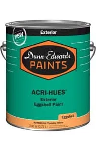 ACRI-HUES Exterior Eggshell Paint Can