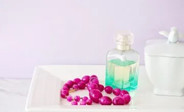 A vase filled with flowers sitting on a table