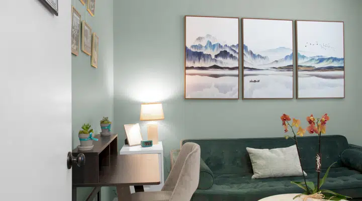 A living room