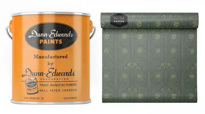 Dunn-Edwards Can and Wallpaper