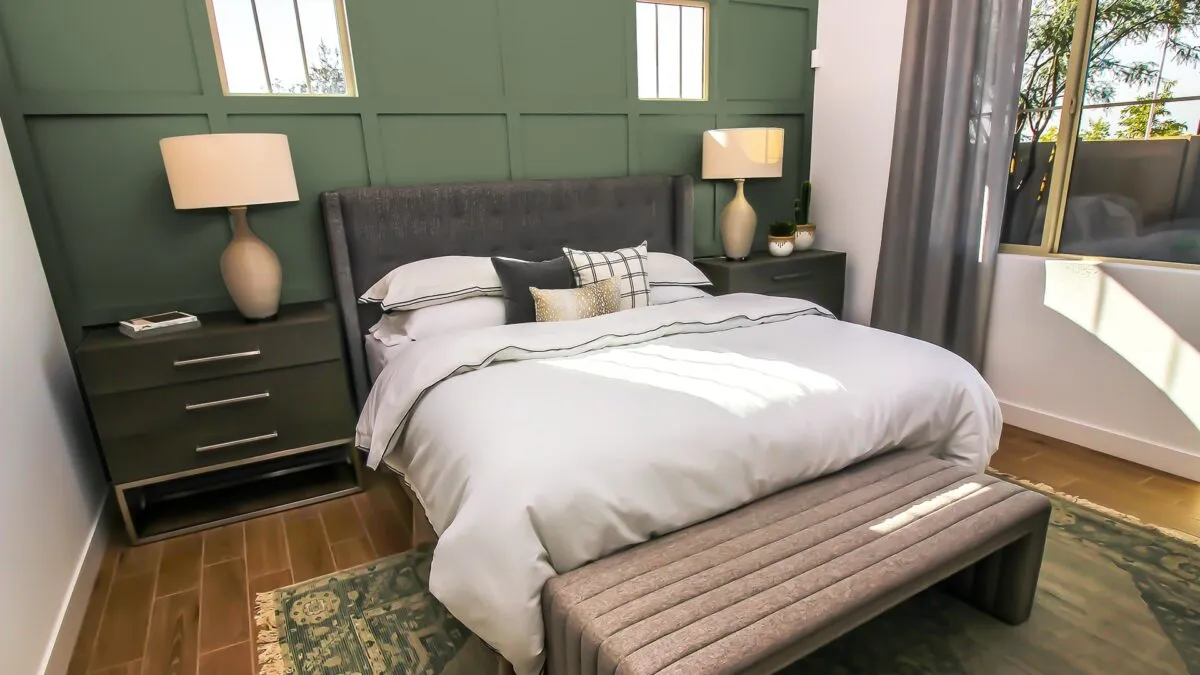 A bedroom day
