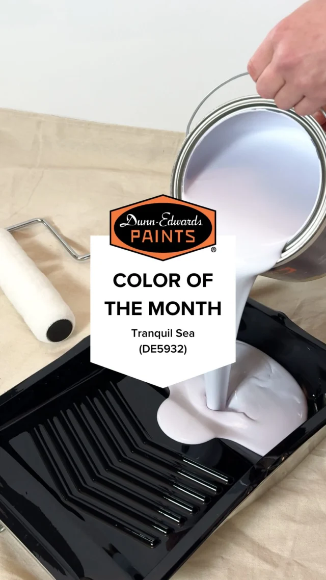 Meet our June Color of the Month: Tranquil Sea (DE5932) 🌅 Reminiscent of the ocean at sunrise, Tranquil Sea (DE5932) is a soothing pale lilac paint color that’s sure to bring an romantic vibe to any space. Where would you put this soothing hue in your home?

✨Shop Tranquil Sea (DE5932) via the link in our bio✨

#dunnedwards #dunnedwardspaints #ColorOfTheMonth #PaintPerfection #HomeDecor #InteriorDesign #paintcolorinspiration #paintcolors
