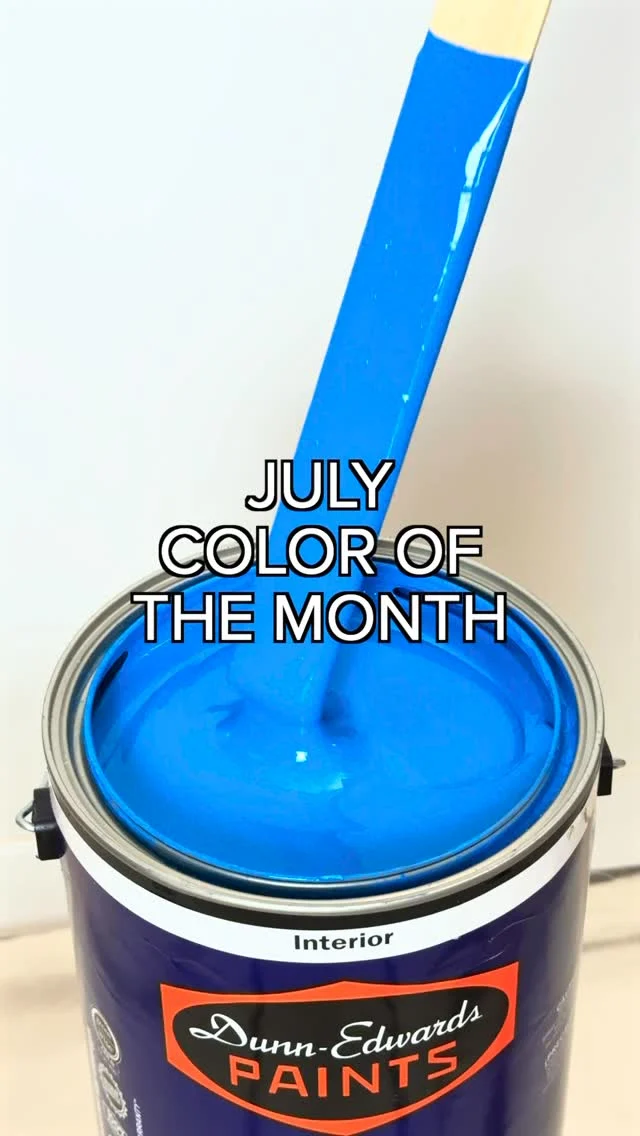 ICYMI our July Color of the Month is Americana (DE5845) 🇺🇸 This vibrant cobalt blue paint color brings a bold, patriotic aesthetic to any space. Our color team especially loves this hue as an accent wall or colordrenched for a statement!

✨Shop Americana (DE5845) via the link in our bio✨

#dunnedwards #dunnedwardspaints #ColorOfTheMonth #PaintPerfection #HomeDecor #InteriorDesign #paintcolorinspiration #paintcolors
