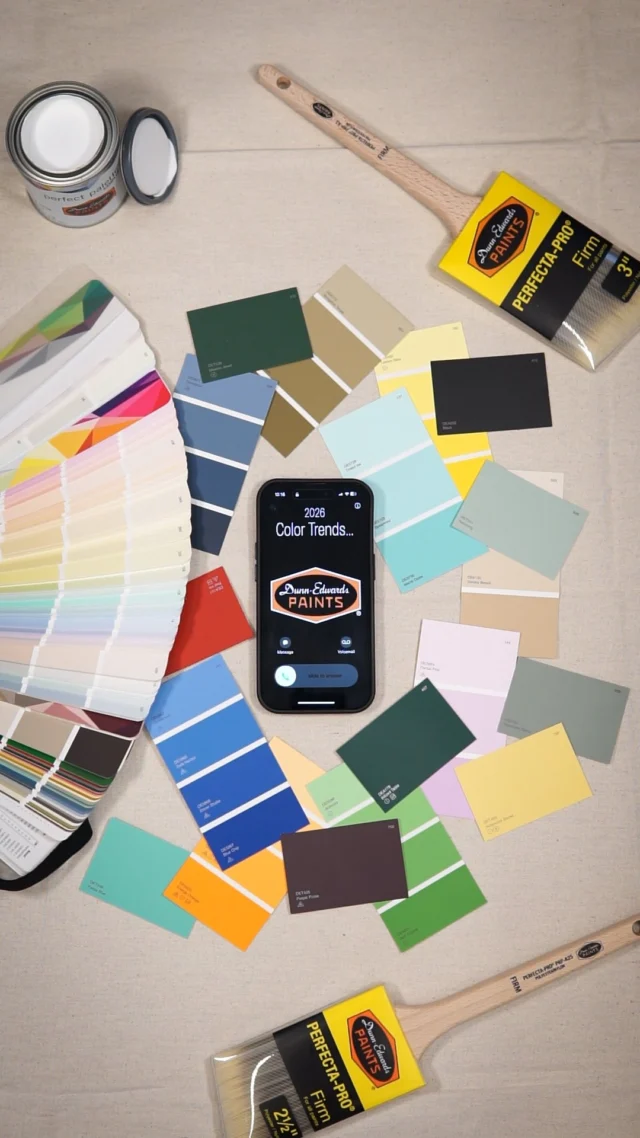 Ring, ring 📲 2026 Color Trends are on the line… are you picking up?

Be the first to know when they drop next week. 📢 Follow us + sign up for our newsletter (link in bio).

#DunnEdwards #ColorTrends #DesignInspiration #PaintColors #2026ColorTrends