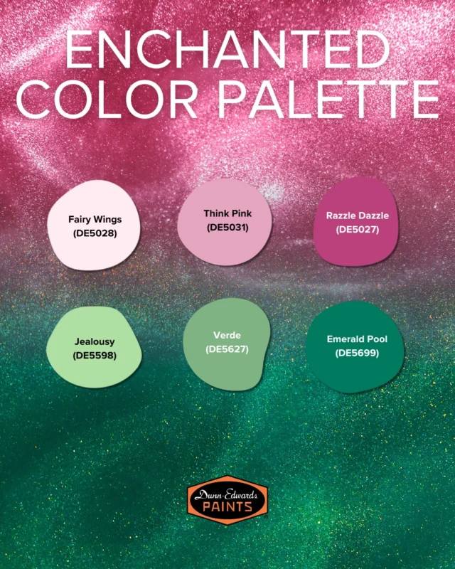 Step into a world of color and intrigue with our Enchanted Color Palette 💗✨

Inspired by the magical energy and bold contrasts in the new Wicked movie, these popular hues are absolutely spellbinding. Which shade would you cast in the starring role?

#DunnEdwards #DunnEdwardsPaints #ColorInspiration